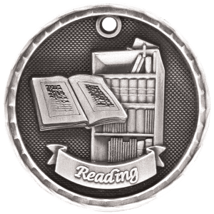 3-D Reading Medal