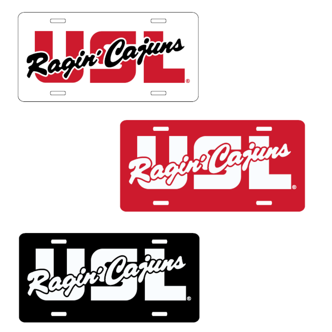 Vintage Louisiana - USL License Plates