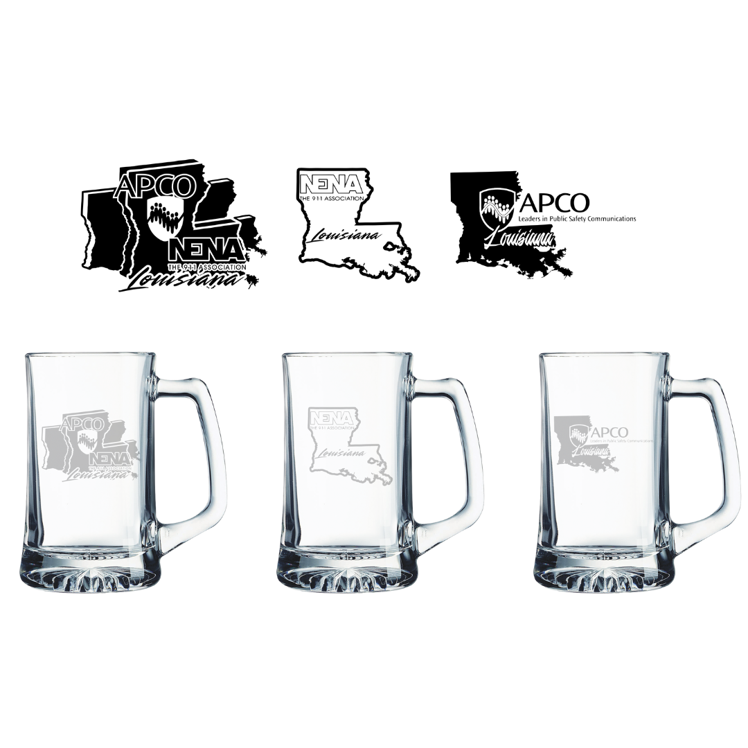 Etched 25oz Beer Tankard - APCO-NENA