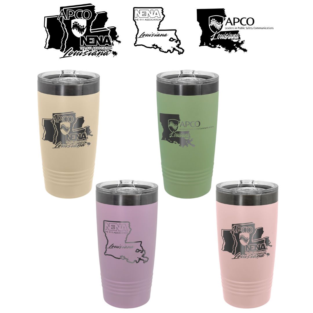 20oz - Pastel/Ghost Black Stainless Tumbler - APCO-NENA
