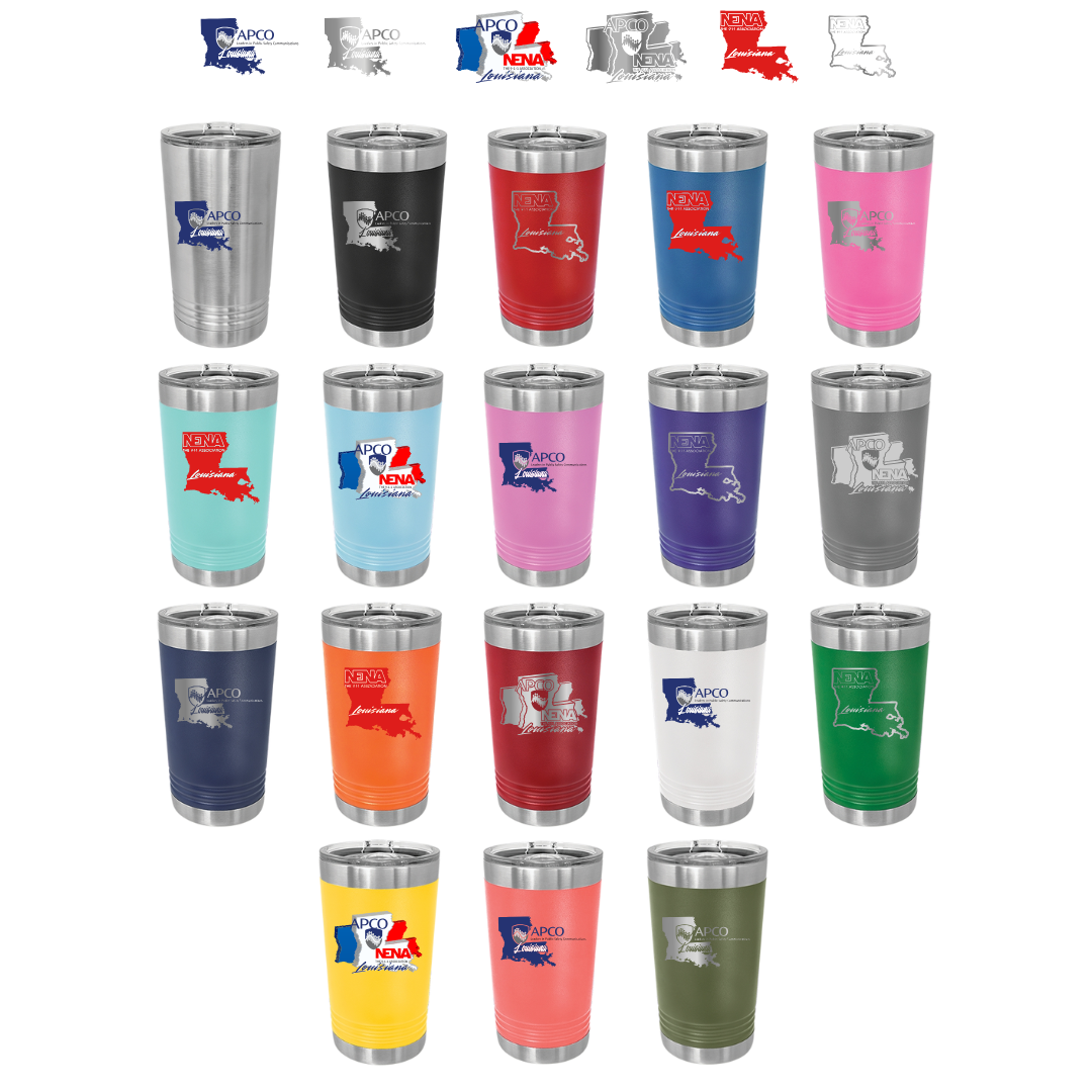 16oz - Stainless Pint Tumbler - APCO-NENA