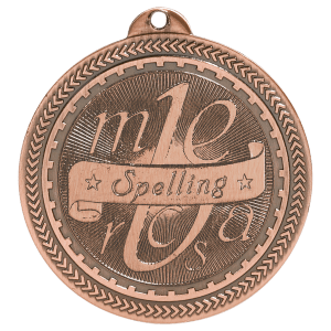 BriteLazer Spelling Medal