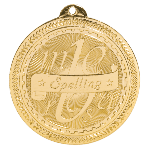 BriteLazer Spelling Medal