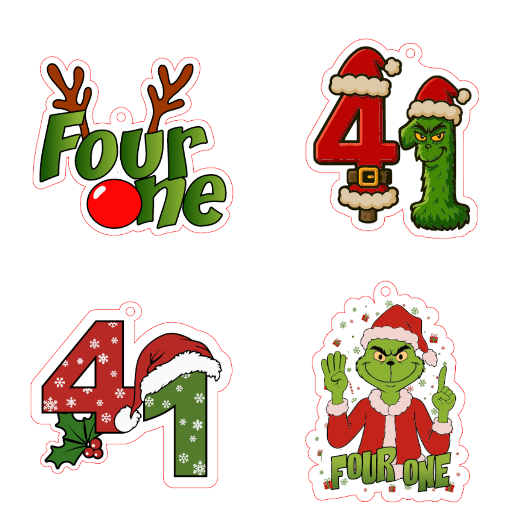 4-1 Acrylic Ornaments