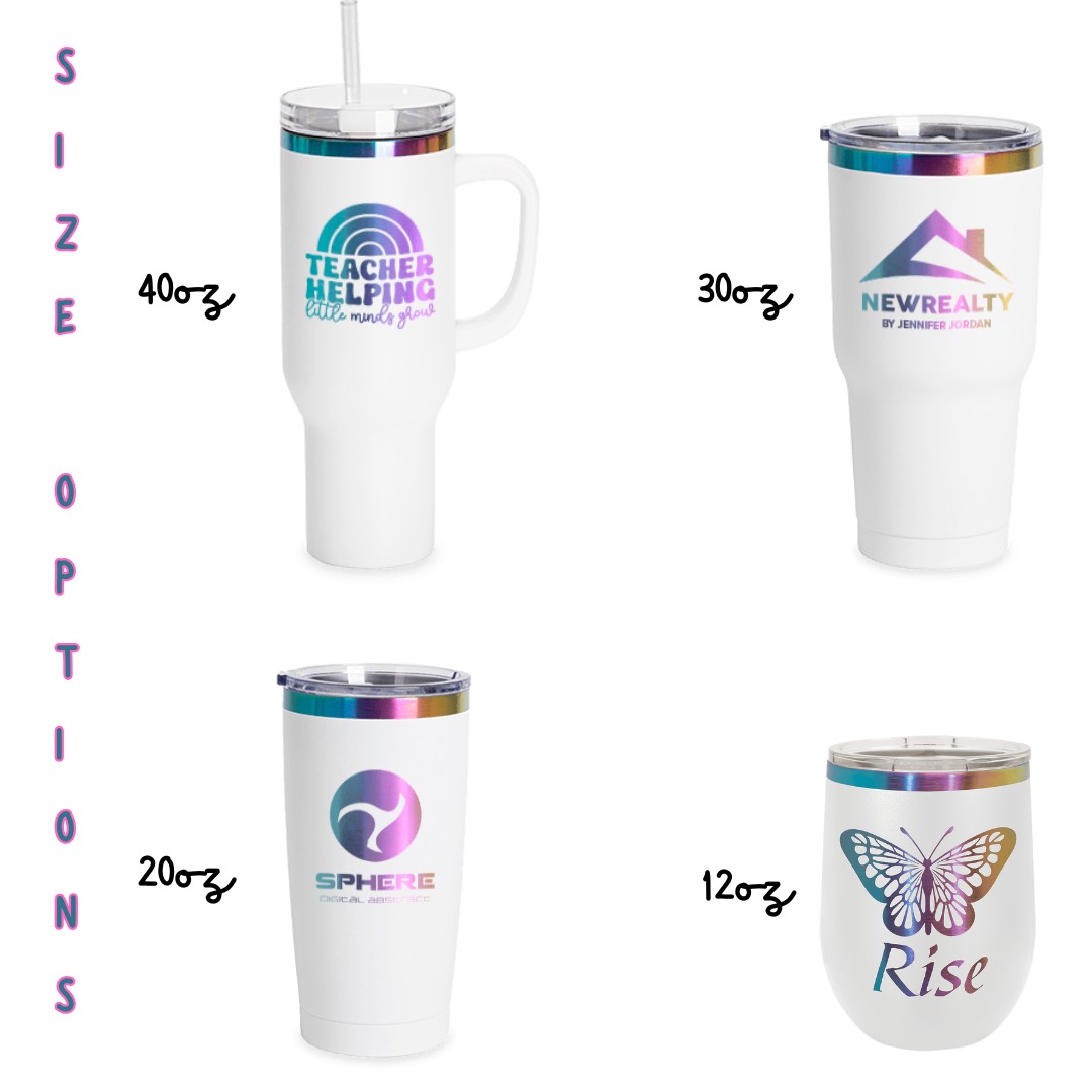 B*tch Please! Holographic Tumbler