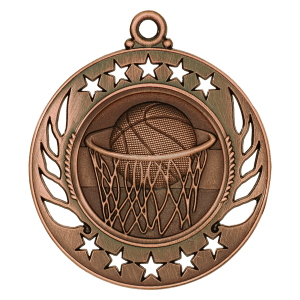 Basketball Galaxy Medal
