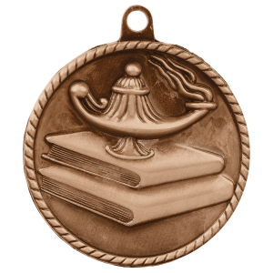Lamp of Knowledge High Relief Medal