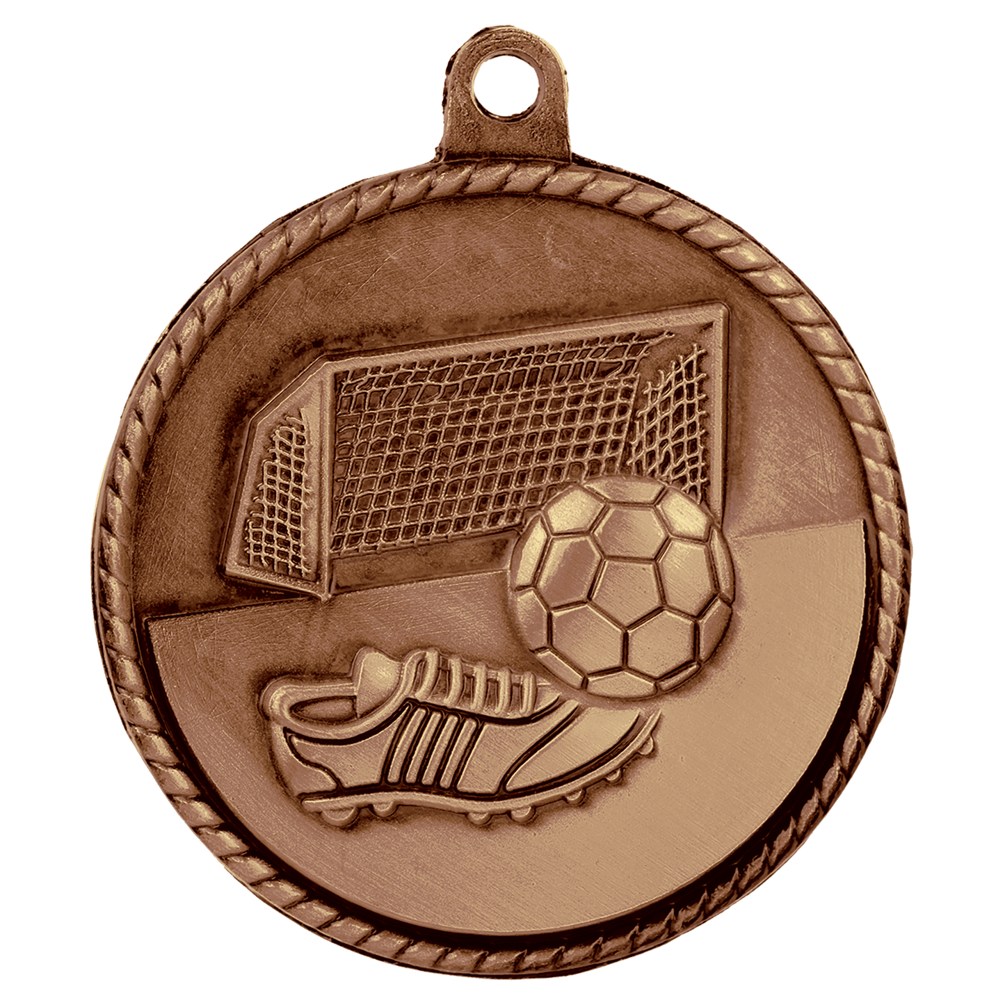 Soccer High Relief Medal