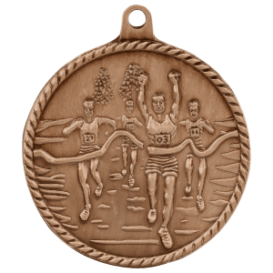 Cross Country High Relief Medal