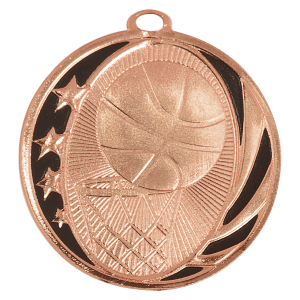 Basketball MidNite Star Medal