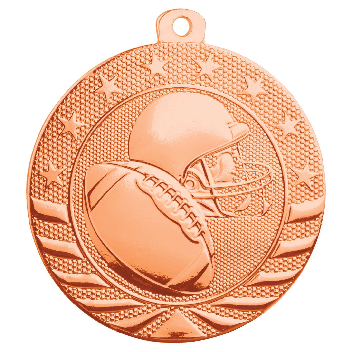 Football Starbright Medal - No Engraving
