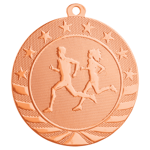 Large Starbrite Cross Country Medal