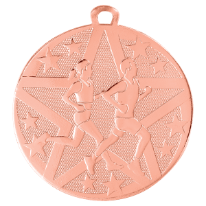 Cross Country Superstar Medal - No Engraving