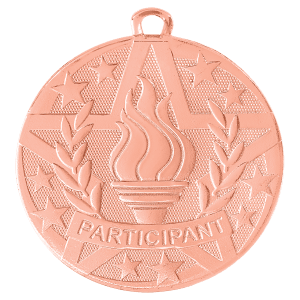 Participant Superstar Medal - No Engraving