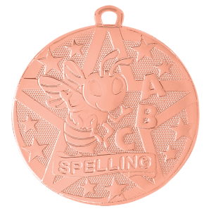 Spelling Superstar Medal - No Engraving
