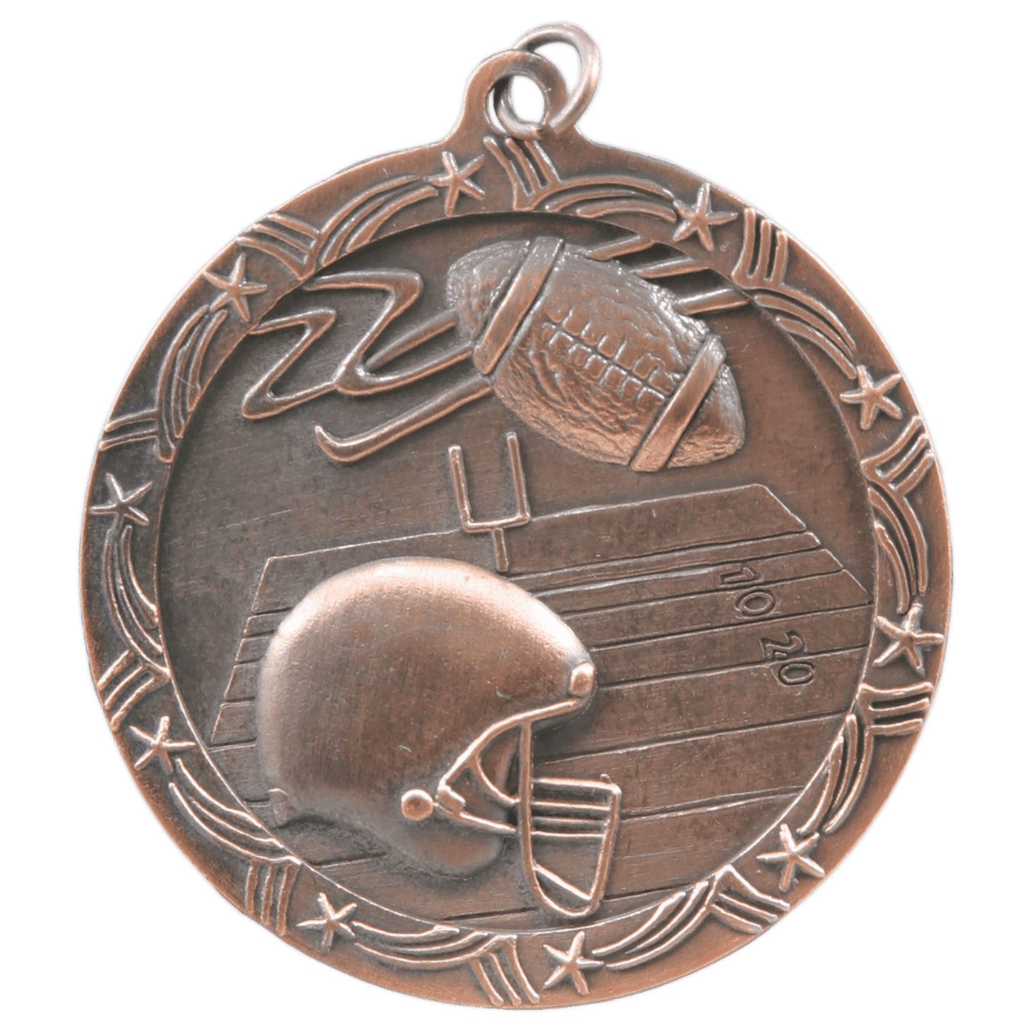 Football Shooting Star Medal