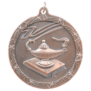 Lamp of Knowledge Shooting Star Medal