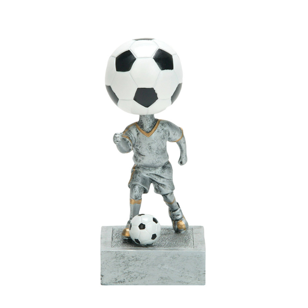 Soccer Bobble Head Resin