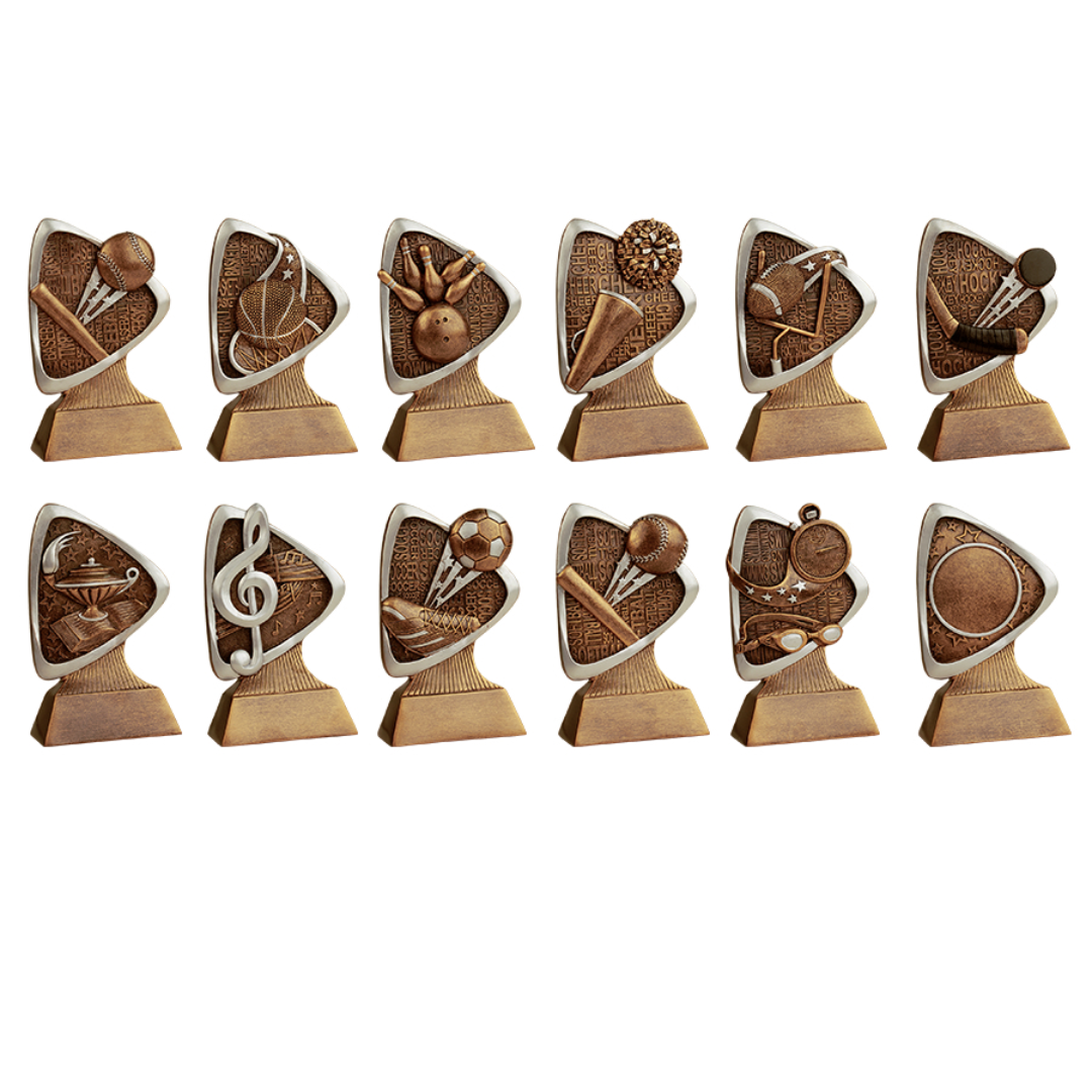 Lamp of Knowledge Triad Resin