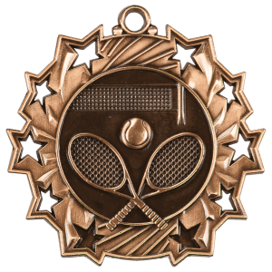 Tennis Ten Star Medal