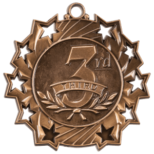 "Place" Ten Star Medal