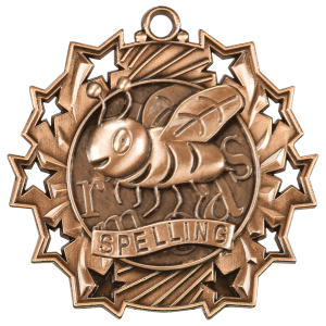 Spelling Bee Ten Star Medal