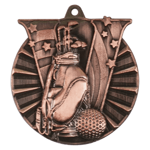 Golf Victory Medal