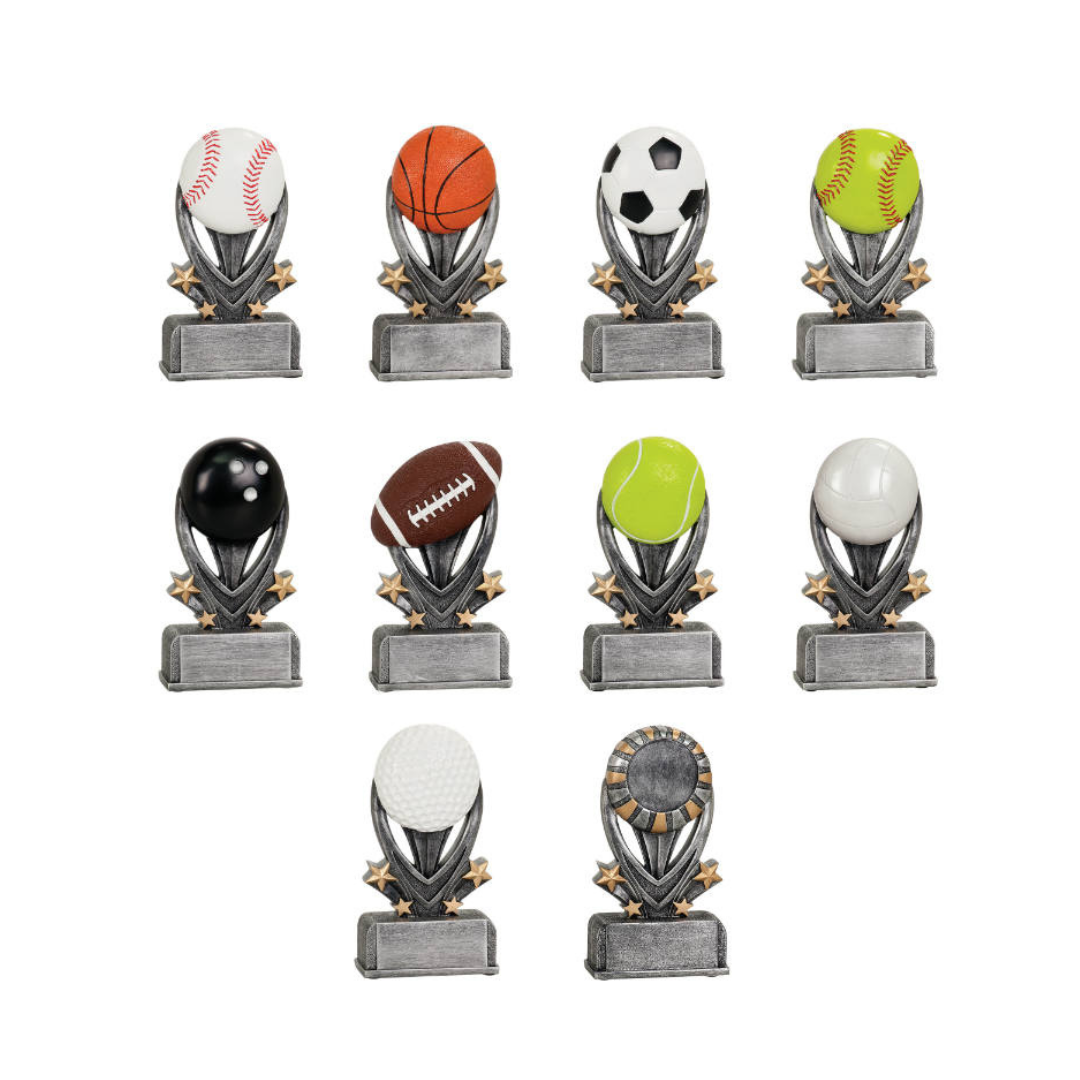 Soccer Varsity Sport Resin
