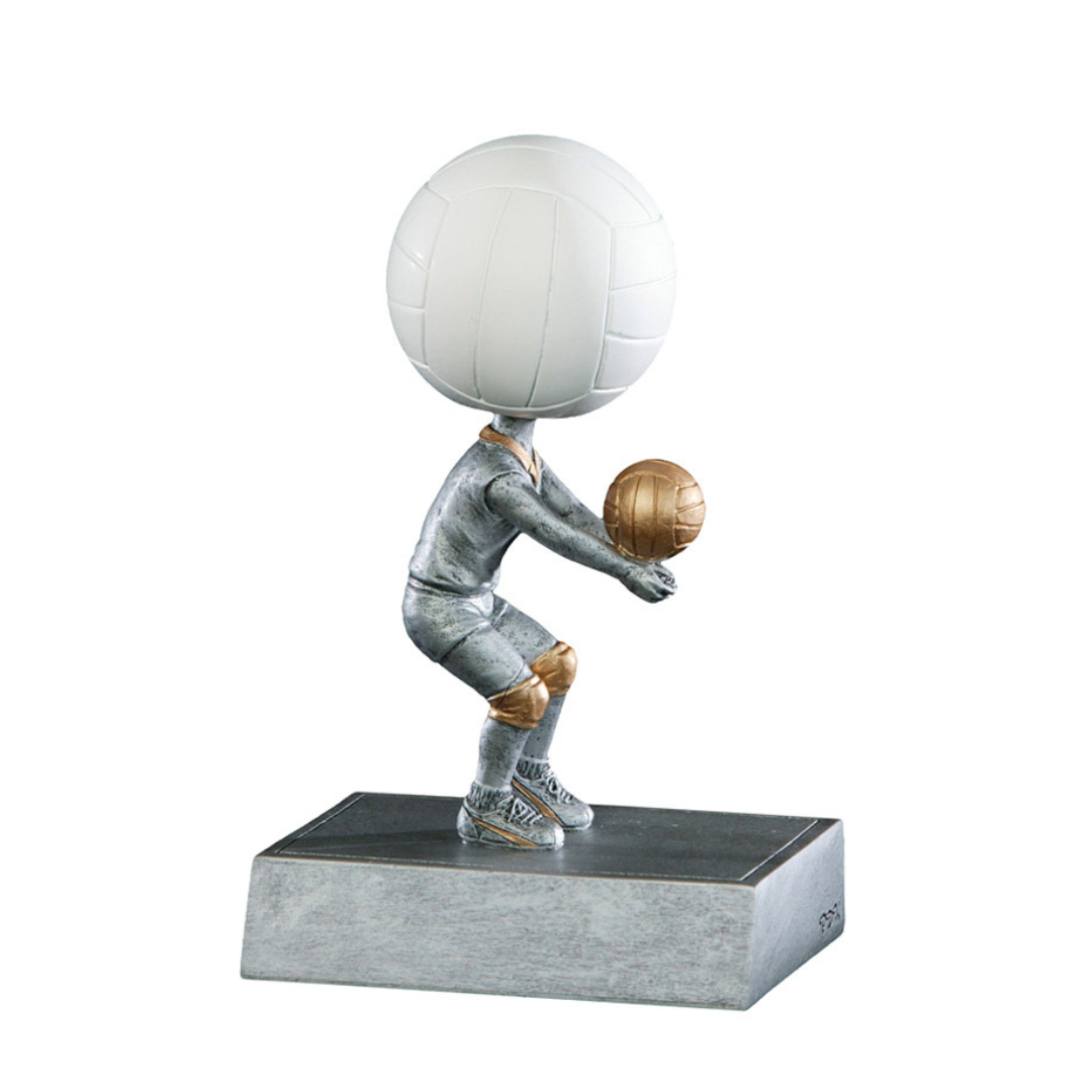 Volleyball Bobble Head Resin