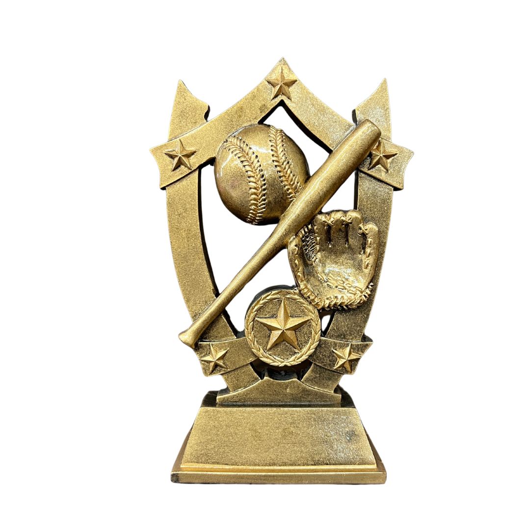 3D Baseball Sports Stars Award