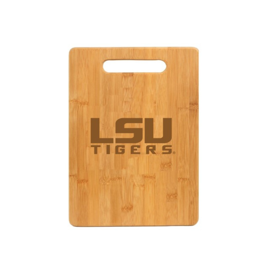 LSU Bamboo Cutting Board