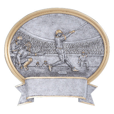Baseball/Softball Oval Legend Resin