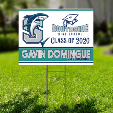 High School Senior Yard Sign