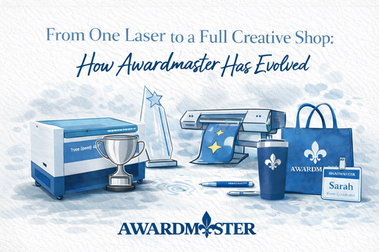 From One Laser to A Full Creative Shop: How Awardmaster Has Evolved!