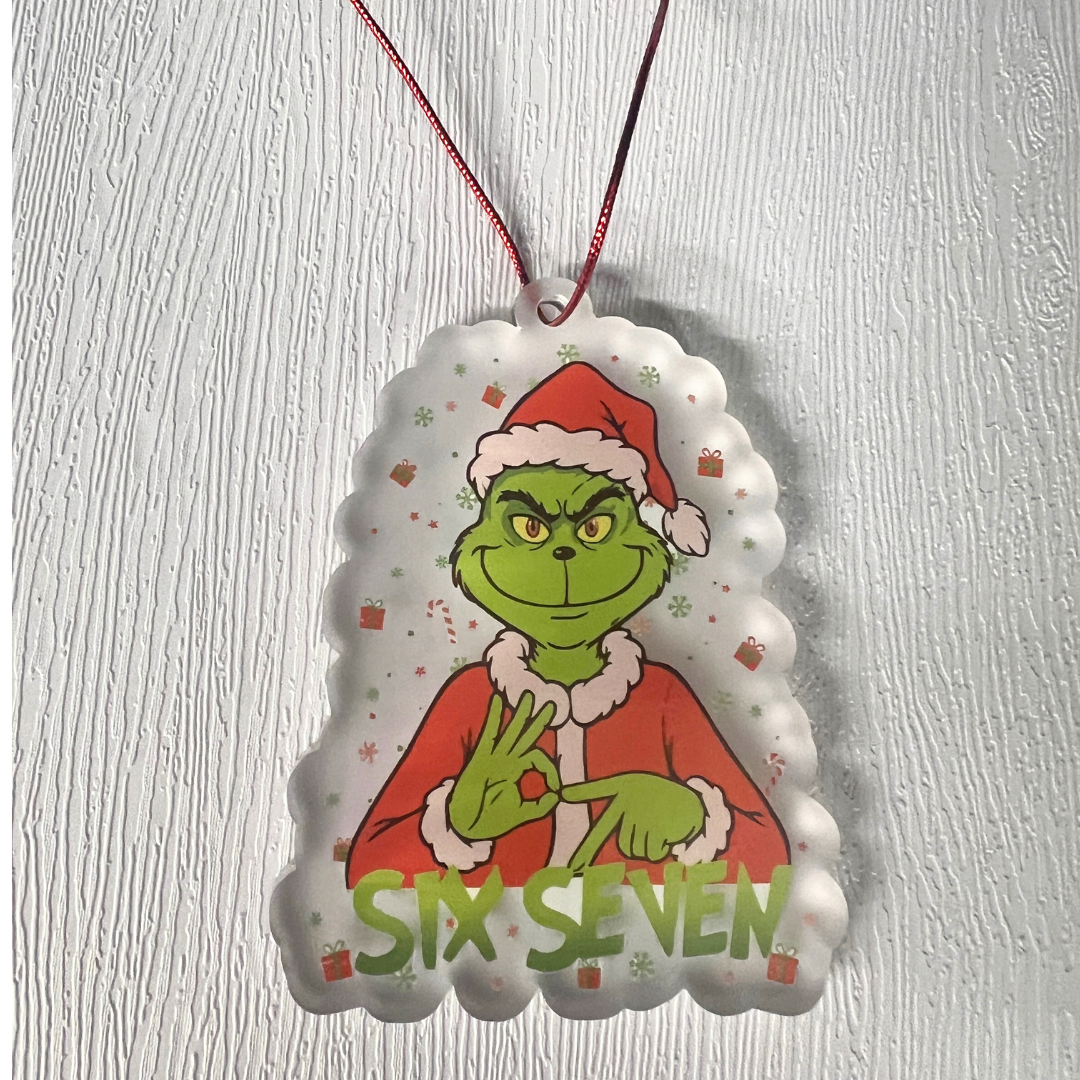 6-7 Acrylic Ornaments