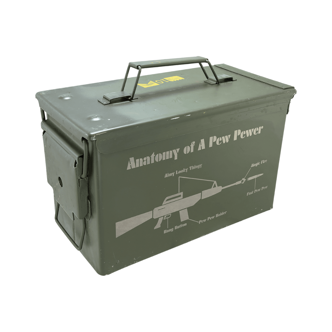 Army Surplus Steel Ammo Can