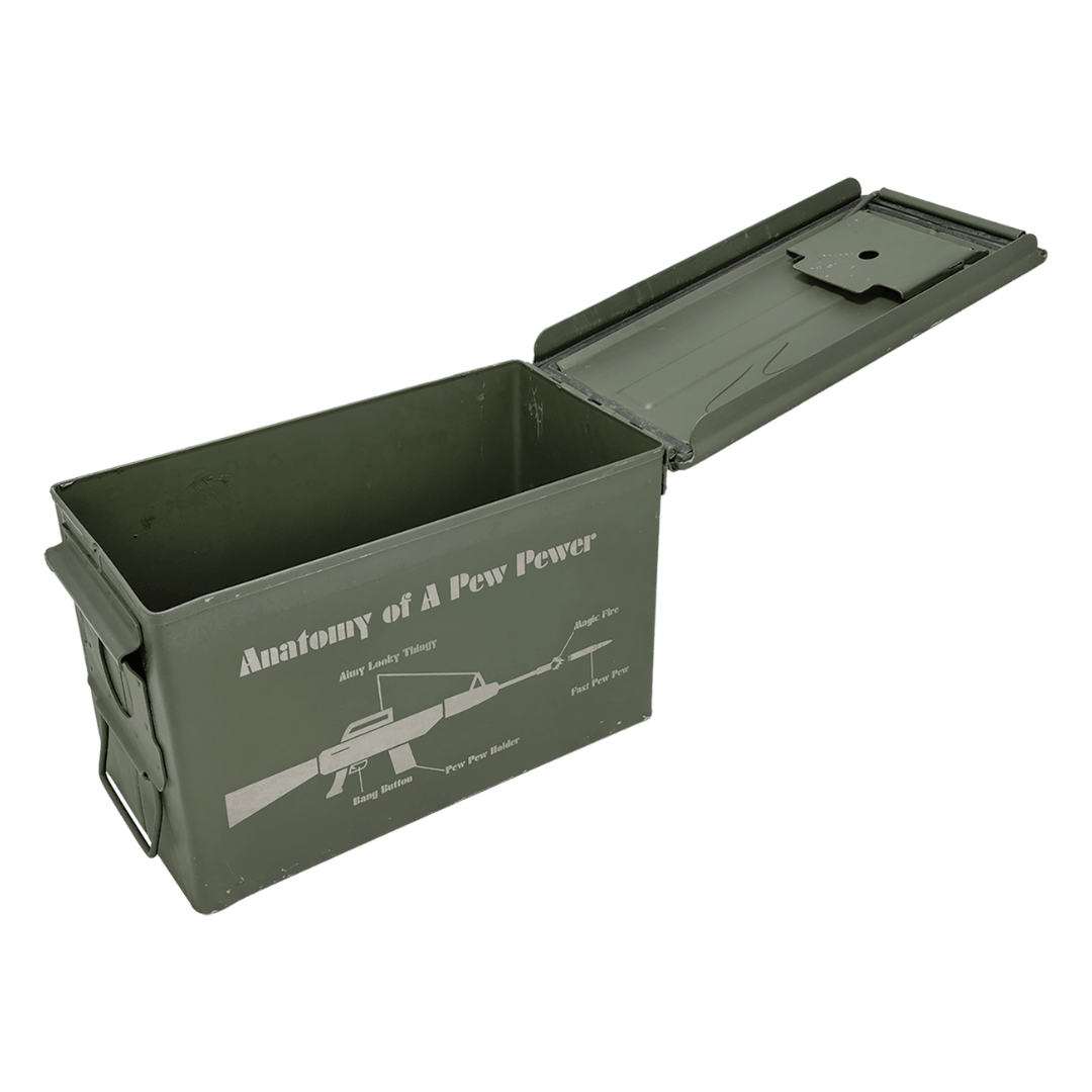 Army Surplus Steel Ammo Can