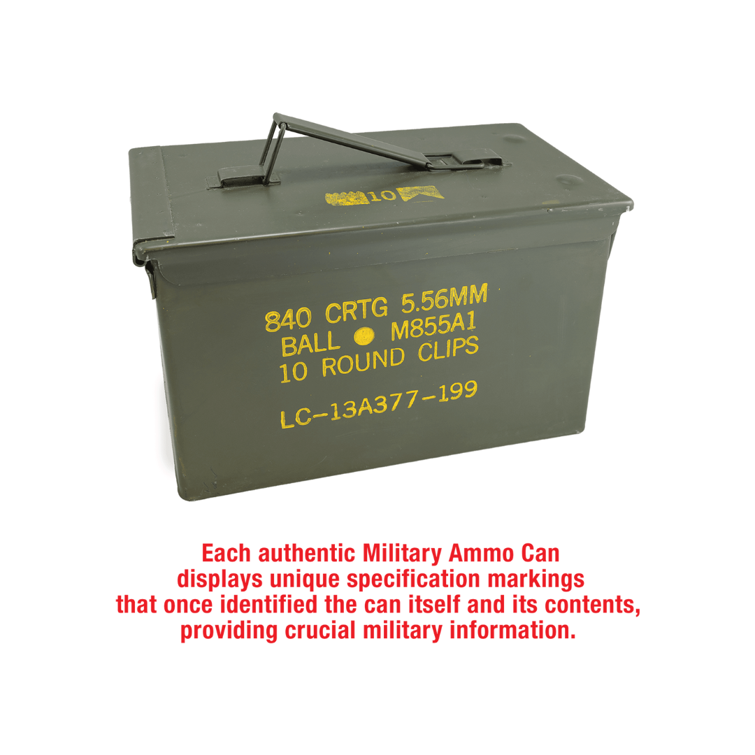 Army Surplus Steel Ammo Can