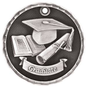 3-D Graduate Medal