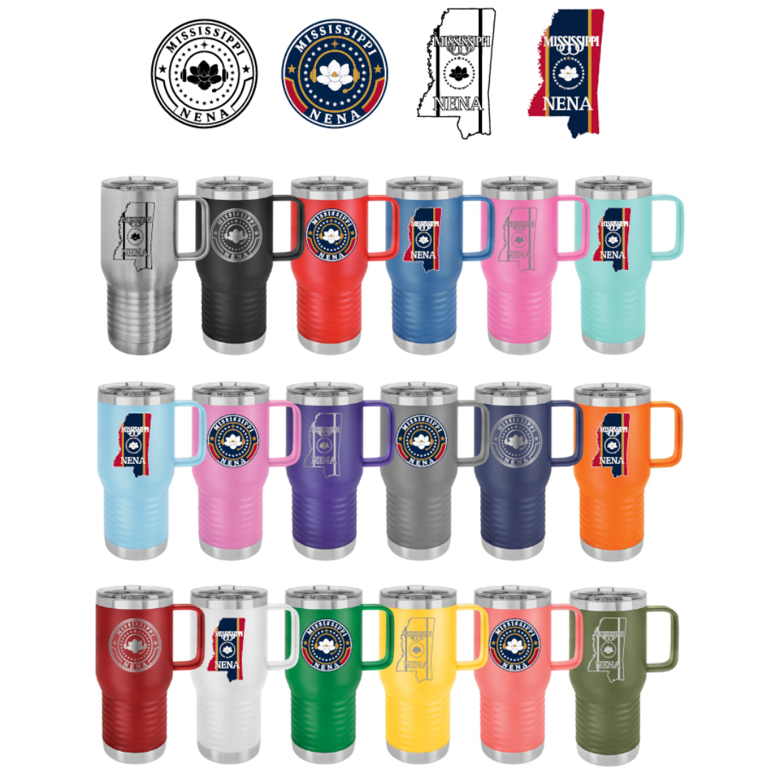 20oz - Coffee Mug Stainless Tumblers with Handle - MS NENA