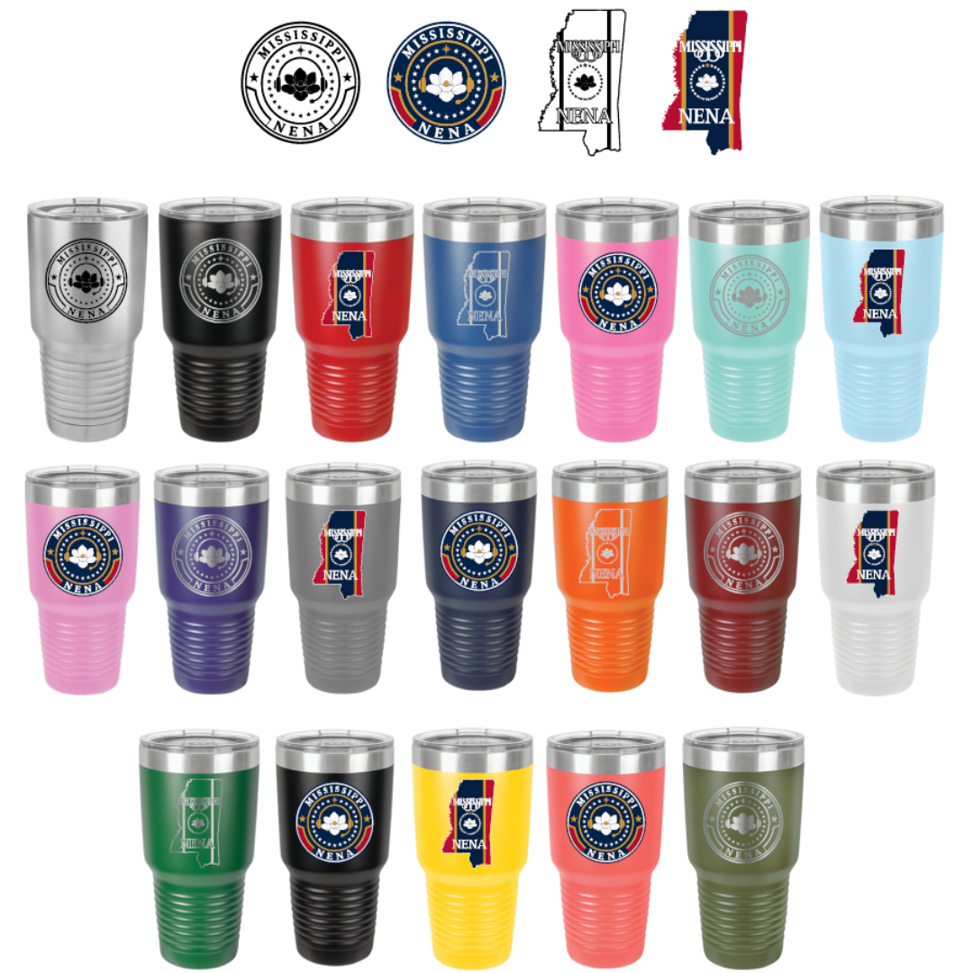 30oz - Stainless Tumbler - MS NENA