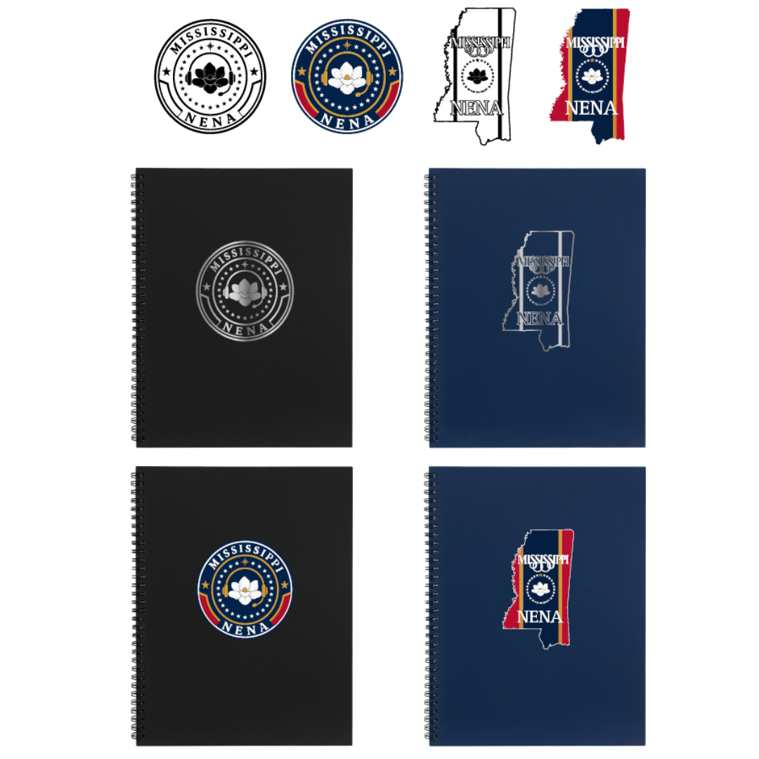 Lazerburst Spiral Notebook - MS NENA