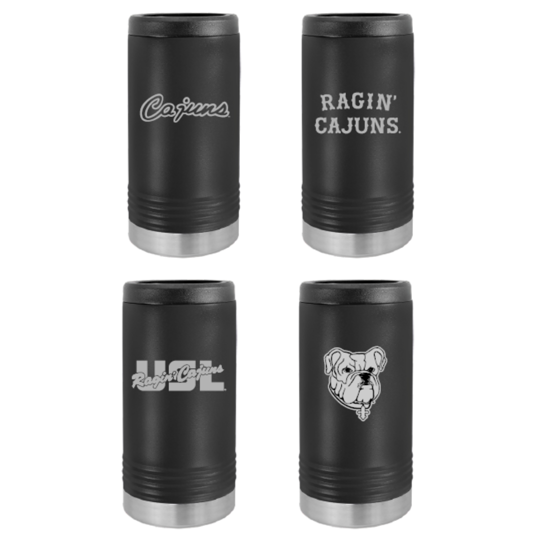 Slim Can Holder with engraved logo