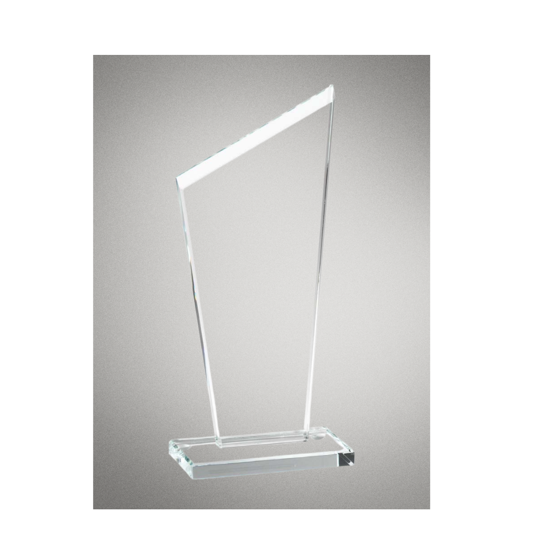 Chisel Awards Clear Glass Chisel Angle Top Award on Base – AwardmasterLafayette