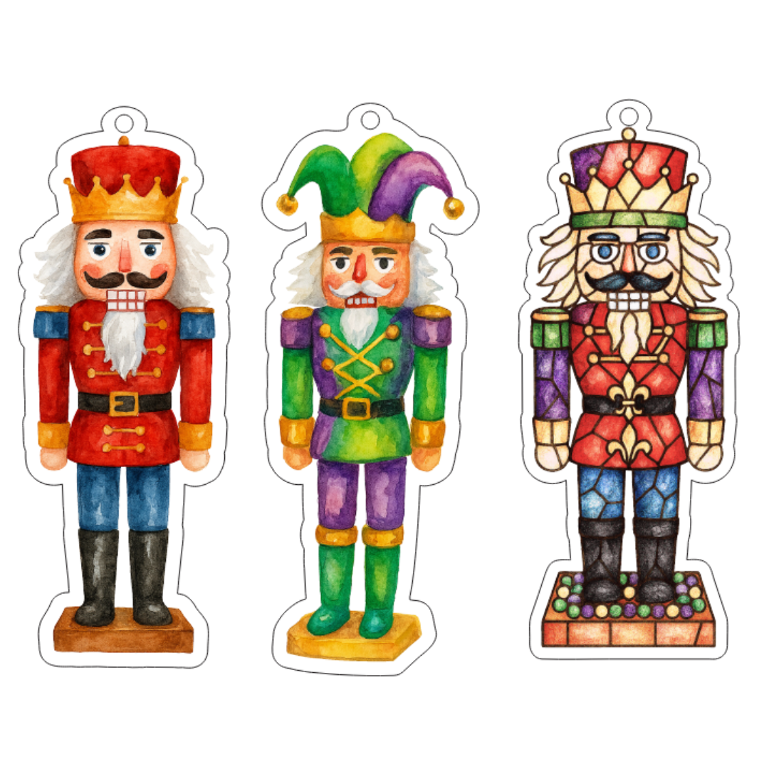 Nutcracker Acrylic Ornaments