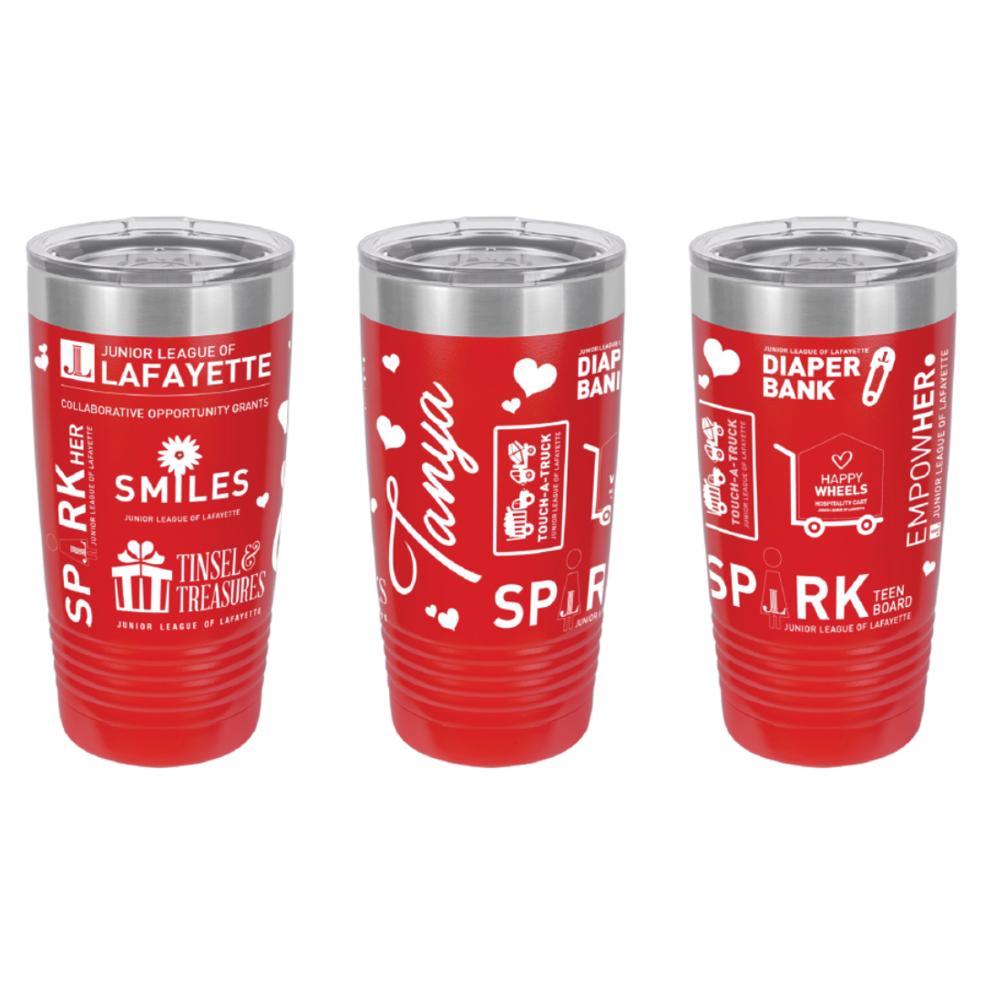 Junior League of Lafayette - Program Logos 20oz Tumbler