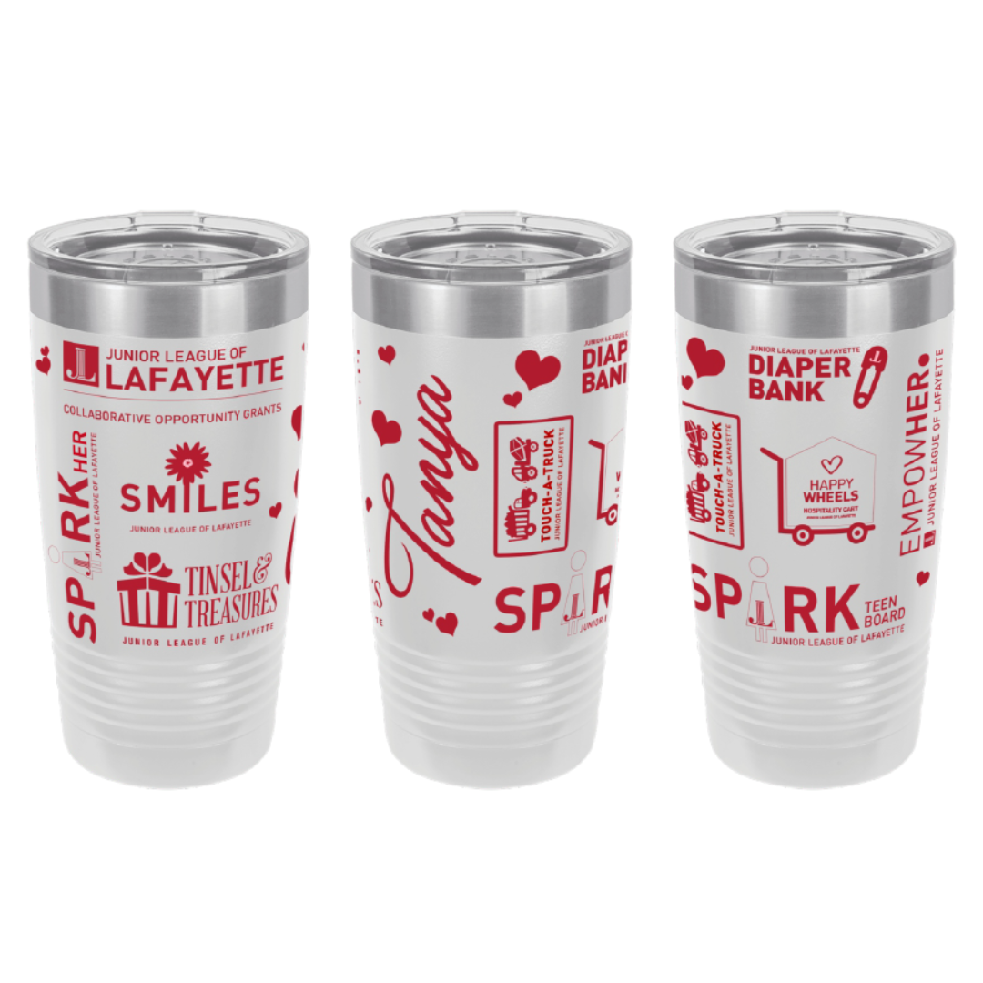 Junior League of Lafayette - Program Logos 20oz Tumbler