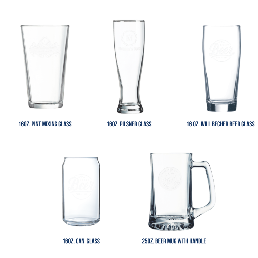 Cajuns Lager Barware