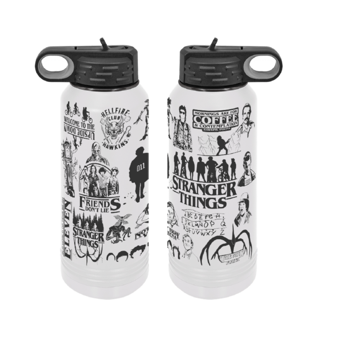 Stranger Things Stainless Water Bottle