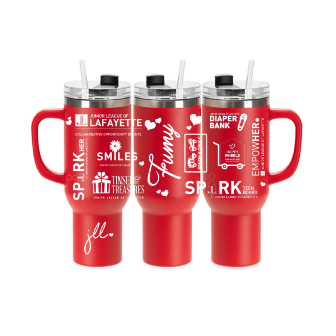 Junior League of Lafayette - Program Logos 40oz Tumbler